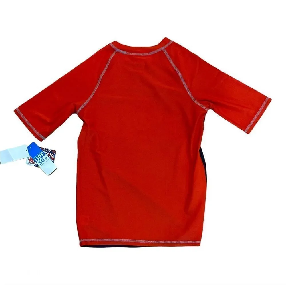 Marvel Avengers Rash Guard Swim Top